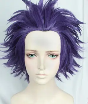 

Anime My Hero Academia Shinso Hitoshi Cosplay Wig Costume Cosplay Hair Gift Collection Gift Drop Ship