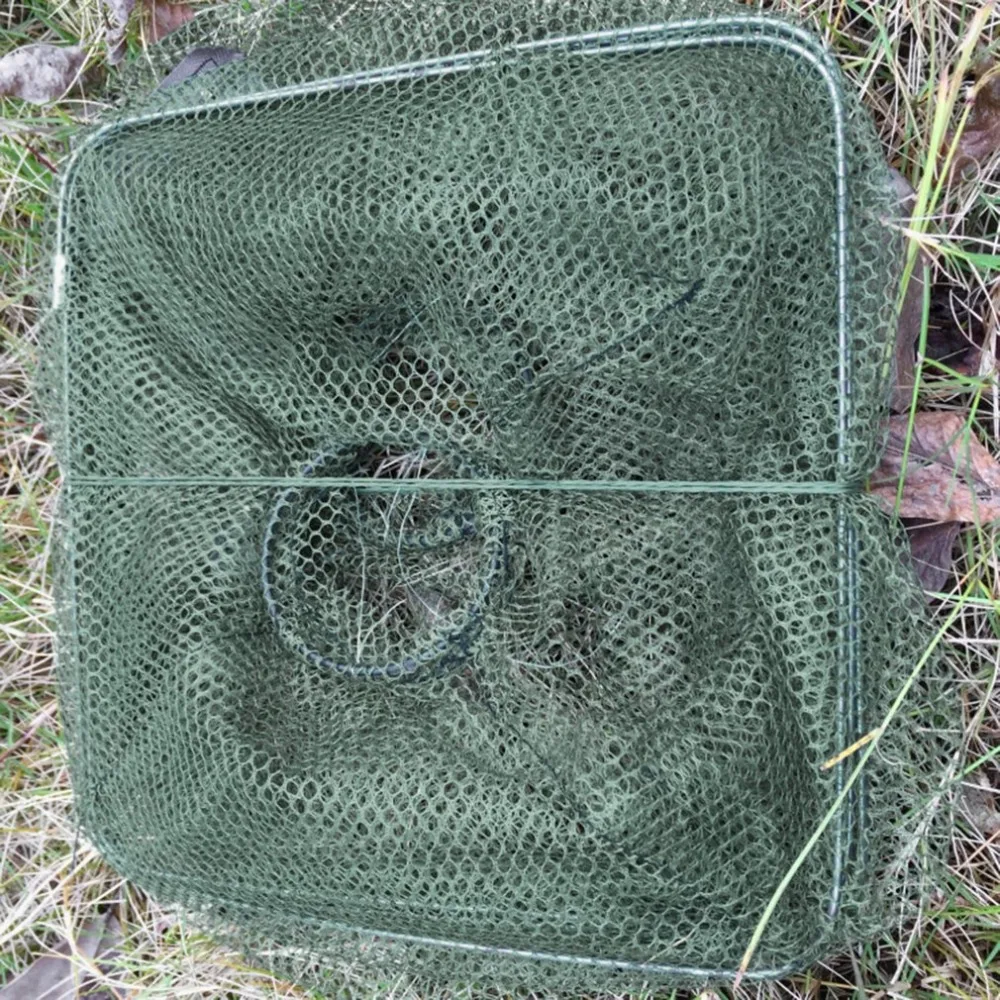 

Folding Fishing Net Baits Crab Fish Crawdad Shrimp Minnow Fishing Bait Trap Cast Dip Net Cage Mesh Trap Casting Network Fish Net