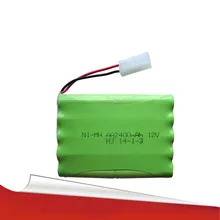 12 V 2400 mAh ni-mh bateria 12 V rc batería nimh pilas recargables 12 V paquete 10x aa tamaño ni mh para la batería del juguete del coche del rc