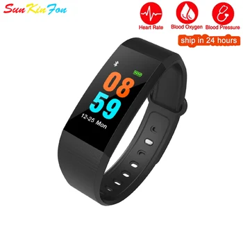 

For Google Sony One Plus HTC LG Smartphone Smart Bracelet Wristband Blood Presure Oxygen Fitness Tracker Heart Rate Smart Band
