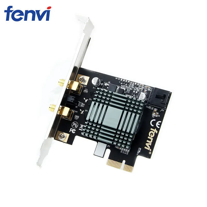 Fenvi беспроводной-AC Pci Express Wifi адаптер с Intel 9260 двухдиапазонный 1730 Мбит/с Bluetooth 5,0 802.11ac Wi-Fi карта для настольного ПК