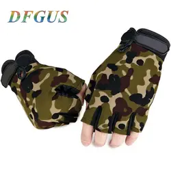 Новые армейские тактические перчатки для спорта на открытом воздухе с оригинальным логотипом на полпальца, Нескользящие перчатки из
