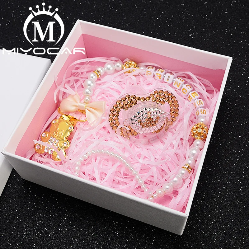 Miyocar qualquer nome elegante luxo bling urso