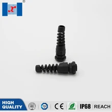 PG16 15 шт. нейлоновый кабельный ввод 10-14 мм резьбовой проволочный ввод пластиковый гибкий спиральный Натяжной предохранительный кабель