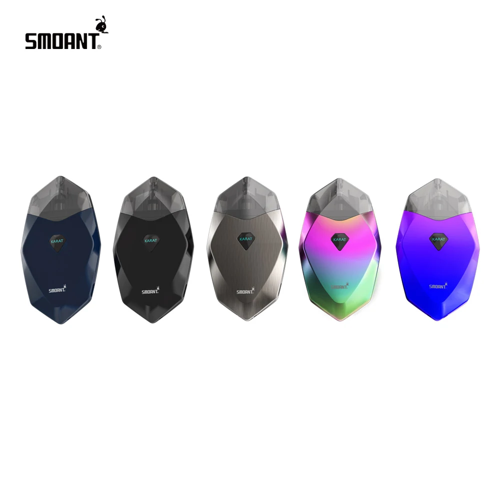 Оригинальный Smoant Karat Pod Starter Kit Vape с 2 мл картридж 1.3ohm головка катушки электронная