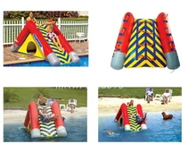 Inflatable Water Park Aqua Park Water font b Entertainment b font Inflatable Water Leisure