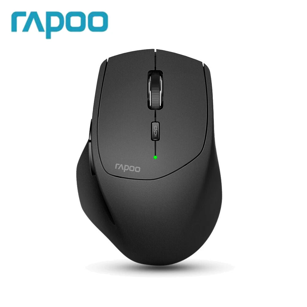 

Original Rapoo MT550 Multi-mode Wireless Mouse Switch between Bluetooth 3.0/4.0 and 2.4G for Four Devices Connection Computer