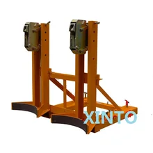 850kg-1500кг масляный захват для бочек захватывающий ковш барабана погрузчик барабан инструмент вилочный погрузчик аксессуар
