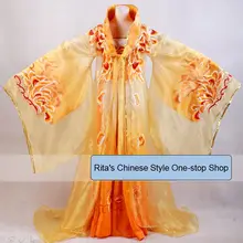 Gui Fei Zui Jiu Hanfu унисекс ли юганг крест-Пол Косплей Великолепная деликатная вышивка сценический костюм для шоу с хвостом