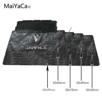

MaiYaCa Warface Logo Teams 400x900x2mm Breach Anti-slip Mouse Pad Gamer Large Professional Gaming Mousepad Grande Keyboard