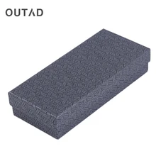 OUTAD Часы Дисплей Коробка для хранения шкатулка Ювелирные изделия Подарочная упаковка Чехол Бумажный Органайзер держатель подушки стойки показ стенд