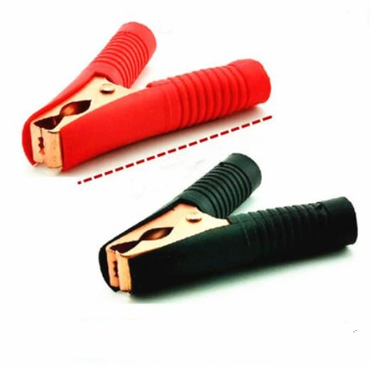 

Hot Car Alligator Clips Battery Clamps Crocodile Clip 100A Red+Black