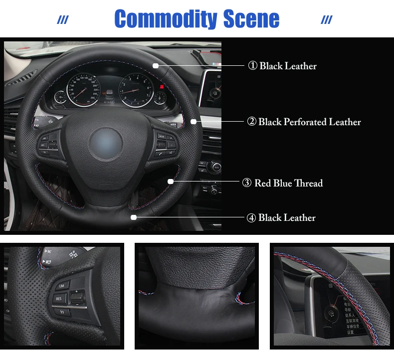 for BMW X3 steering wheel covers