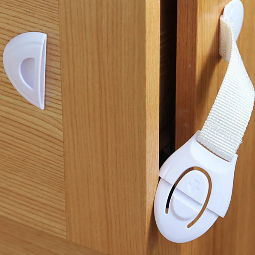 Baby Safety Cabinet Locks Child Protection Drawer Lock Doors for Children's Safety Kids Plastic Lock Best Selling Free Shipping