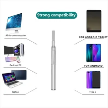 1,3 миллионов Камера Пиксели Визуальный Инструмент для чистки ушей Ip67 Водонепроницаемый эндоскоп HD нежаркий Видимый инструмент для чистки ушей с 3-в-1 Интерфейс