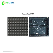 Smd 3 em 1 painel interno 192*192mm 32*32 pontos p6 da cor completa do rgb conduziu o módulo p5 p4