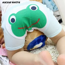 Летние штаны для маленьких мальчиков и девочек, штаны-шаровары с подгузниками, детские комбинезоны, шорты с героями мультфильмов, штаны для малышей, одежда для детей