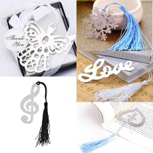 Маркер для книг из нержавеющей стали ангел любовь сердце снежинка закладки Свадебные гостей вечерние металлические закладки Канцтовары для записей книжные закладки подарок