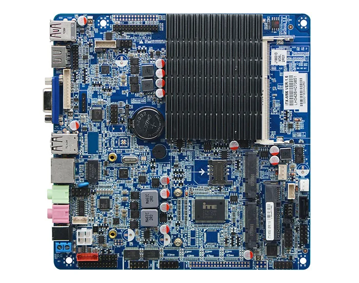 ITX-M56_D6L Материнская плата Celeron J1900 mini PCIe thin itx с LVDS для дисплея