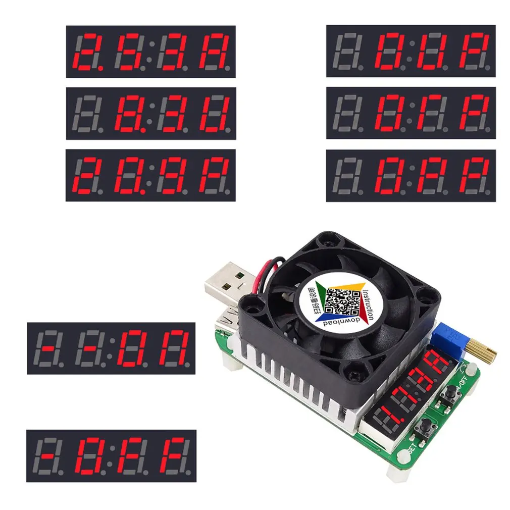 LD25 LD35 25 Вт/35 Вт USB электронный тестер автомобильный интеллигентая (ый) защиты: