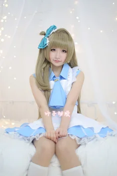 

New LOVE LIVE Minami Kotori Cosplay Costume Lolita Maid Costumes for Women Girls Sexy Housemaid Dress