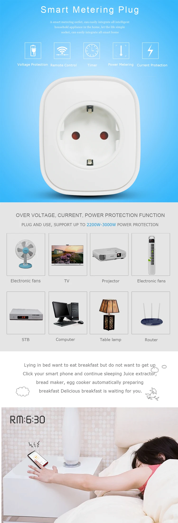 smart metering socket