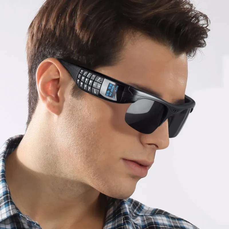 Лучшие продажи Bluetooth смартфон камера очки носимый циферблат вызова цифровая камера Запись видео Смарт очки G8 - Цвет: balck