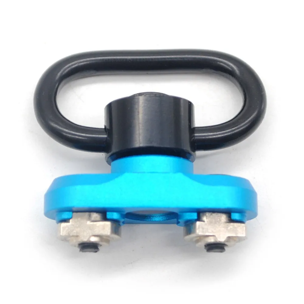 

TriRock 1.25'' QD Sling Swivel Mount Adapter kit Quick Detach Release + Blue Anodized M-lok Rail Attachment Free Shipping