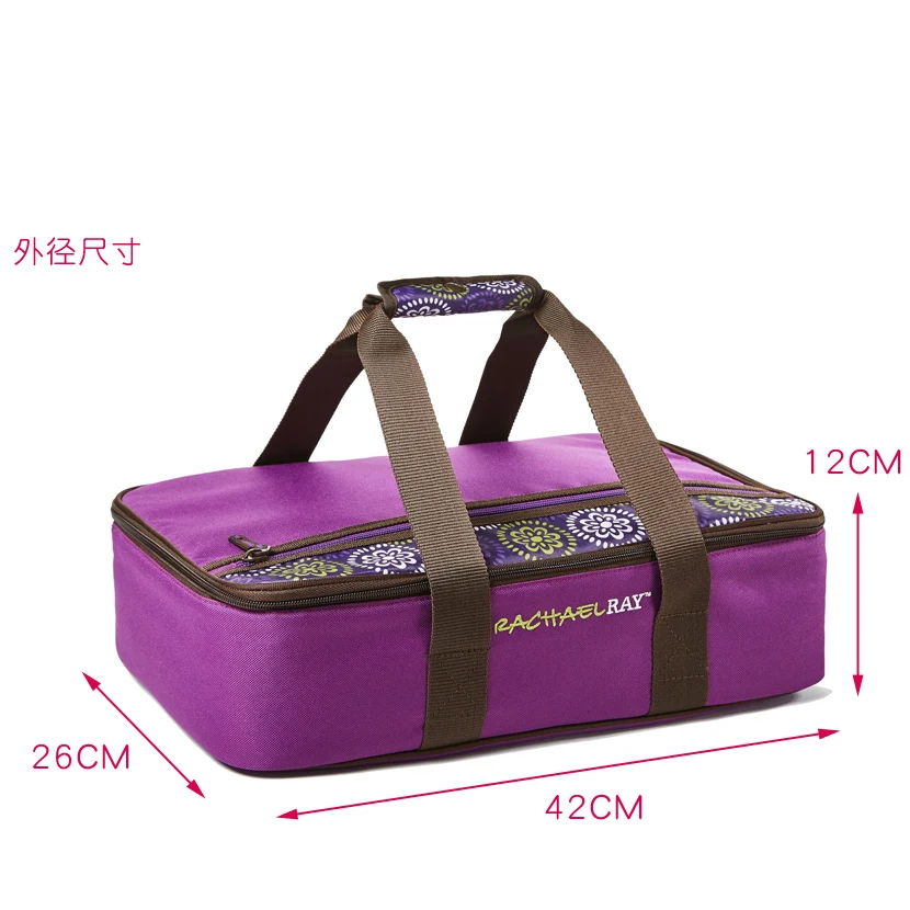 

Insulated Picnic Cooler Bags Cake Pizza Lunch Picnic Box Insulated Cool Handbags Ice Pack Thermo Portable Insulation Pouch