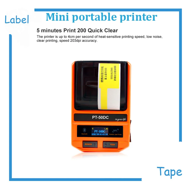 mini bluetooth mobile thermal