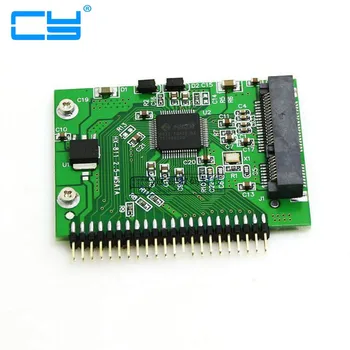 

Mini PCI-e SSD Msata 1.8 para IDE 2.5 Polegada 5 V 44pin Msata PCI Express Adaptador de Cartao Conversor Sata Para O Portatil No