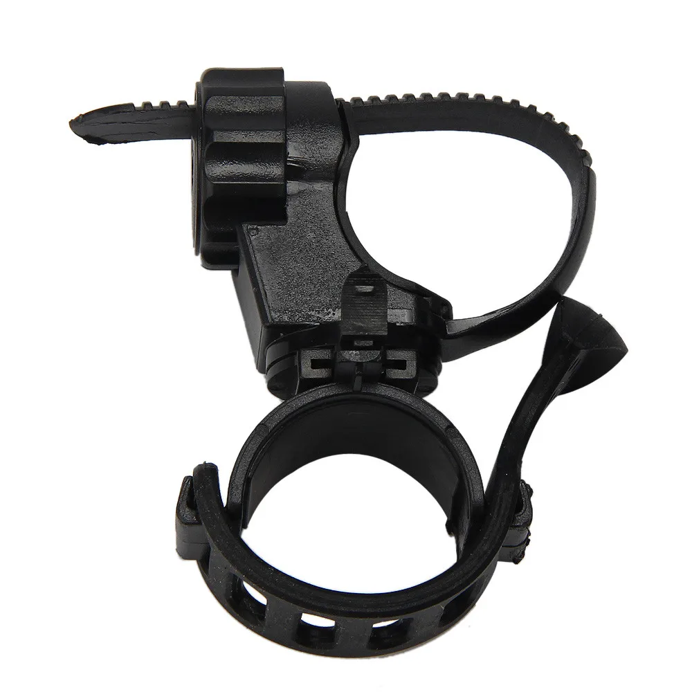 

360 Degree Cycling Bicycle Bike Mount Holder for LED Flashlight Torch Clip Clamp wear-resistant shatterproof Outdoor Cycling *30