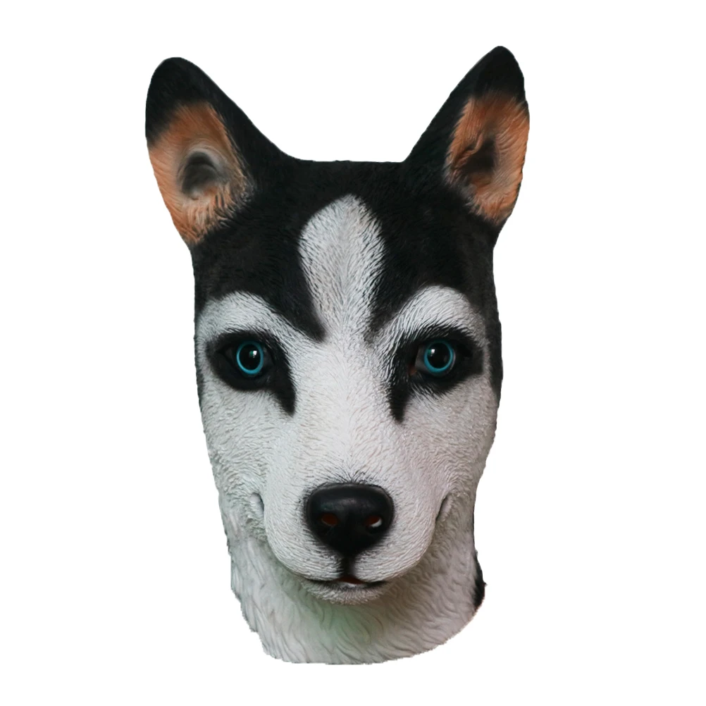 1 Pc Realistis Baru Anjing Kepala Masker Dewasa Lucu Super Bowl