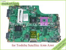 SPS V000198120 PN 1310A2256302 For toshiba SATELLITE A500 A505 laptop motherboard GM45 DDR3