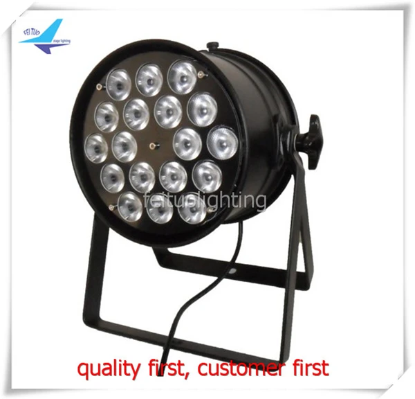

12pcs/lot RGBW 4in1 Par Stage Lighting Equipment 18x10w Par Light Aluminum Alloy DMX Par Can Disco Party LED Par Lights