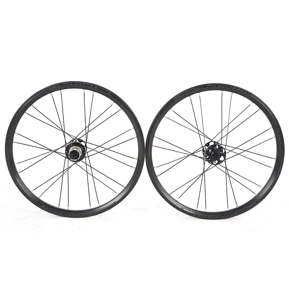 Cheap Bicycle wheelset mtb aluminum alloy folding road mountain bike wheel set 4 bearing 24 hole 20 inch disc brake bike parts 3 Cheap Bicycle wheelset mtb aluminum alloy folding road mountain bike wheel set 4 bearing 24 hole 20 inch disc brake bike parts 3