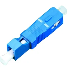 5 шт. LC Женский SC мужской волоконно-оптический адаптер LC-SC Одномодовый симплексный волоконно-оптический разъем адаптера