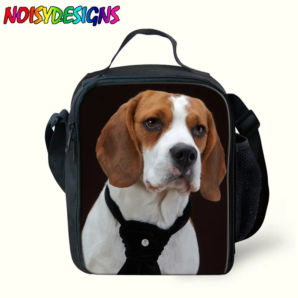 Beagle детские сумки для ланча с животными Детская школьная Термосумка Ланч бокс