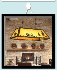 Discount American Village industrial loft style retro iron crystal  Birdcage pendant lamp D35*H60CM 12