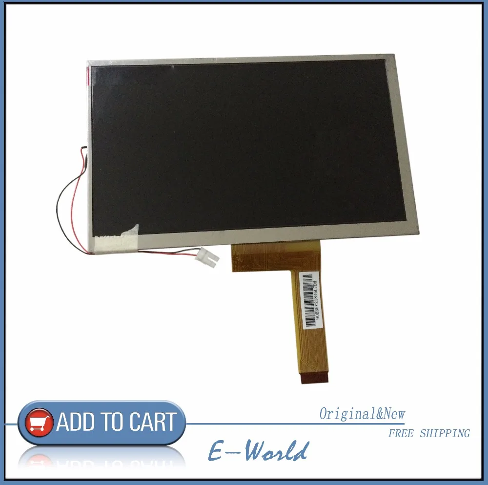 

Original 7inch 26pin LCD Screen CLAA070JA0BCW CLAA070JA08CW 7610007802 for Car Navigation GPS System Free Shipping