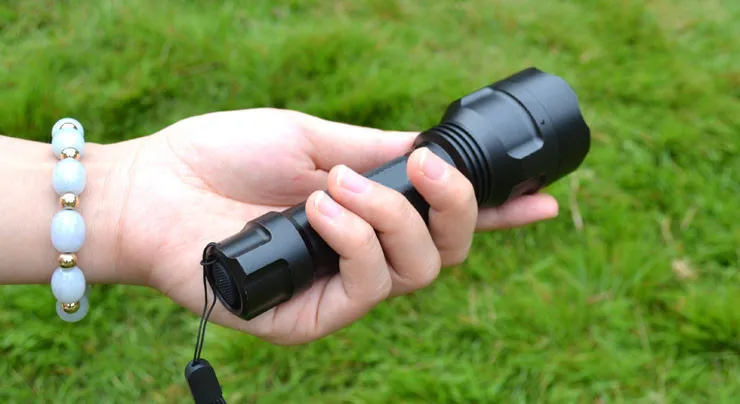 Lampe Torche Led Flashlights 5-Mode White Led Tctical Flashlight Cree XR-E Q5 LED Torches for Hiking Camping Light 18650 Battery (17)