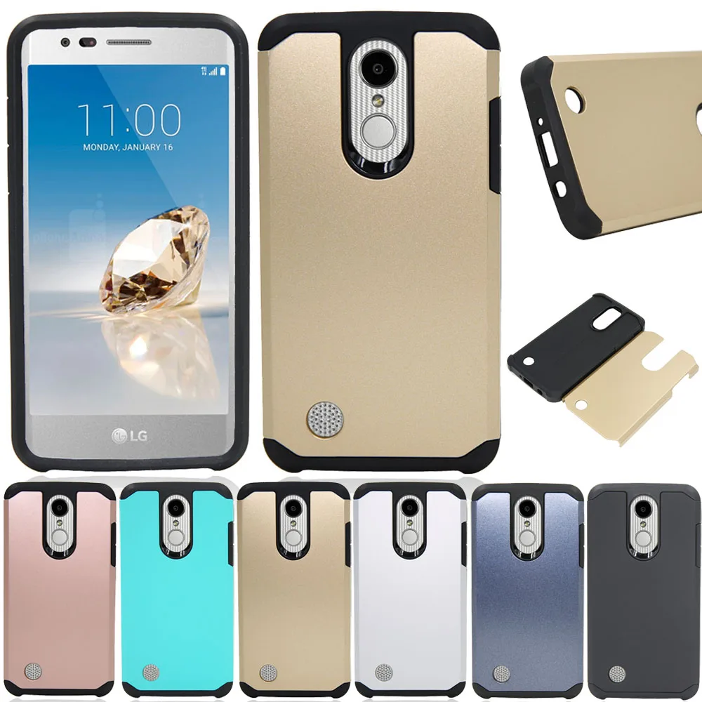 2 In 1 TPU & Hard PC Back Armor Case Anti Drop Phone Cover