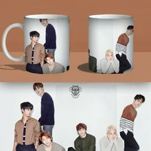 VIXX AUF UND AUF Farbe Changeing Schalen-becher-druck Anime Kaffeetasse Mann Morgen Tee Tassen Mit Geschenk-box