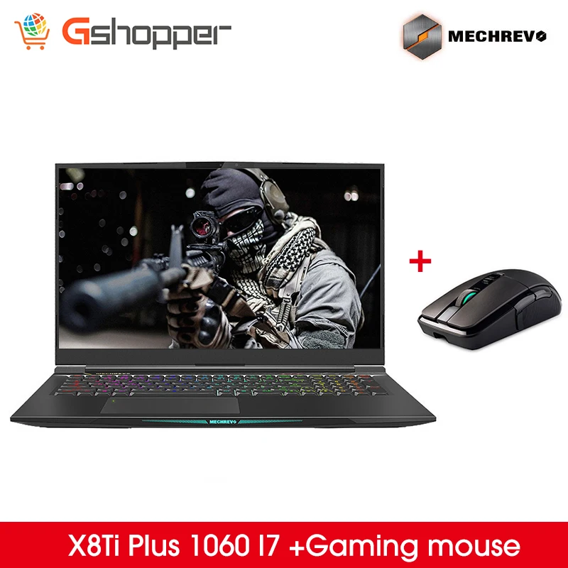 MECHREVO X8Ti плюс 144 Гц I7 17 3 дюймов GTX1060 для ноутбуков Intel Игровые ноутбуки добавить