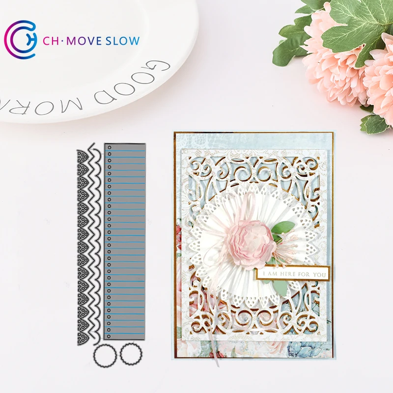 

CH TIERED ROSETTES Stencil Metal Cutting Dies For Scrapbooking Practice Hands-on DIY Album Decor Card Craft Dies