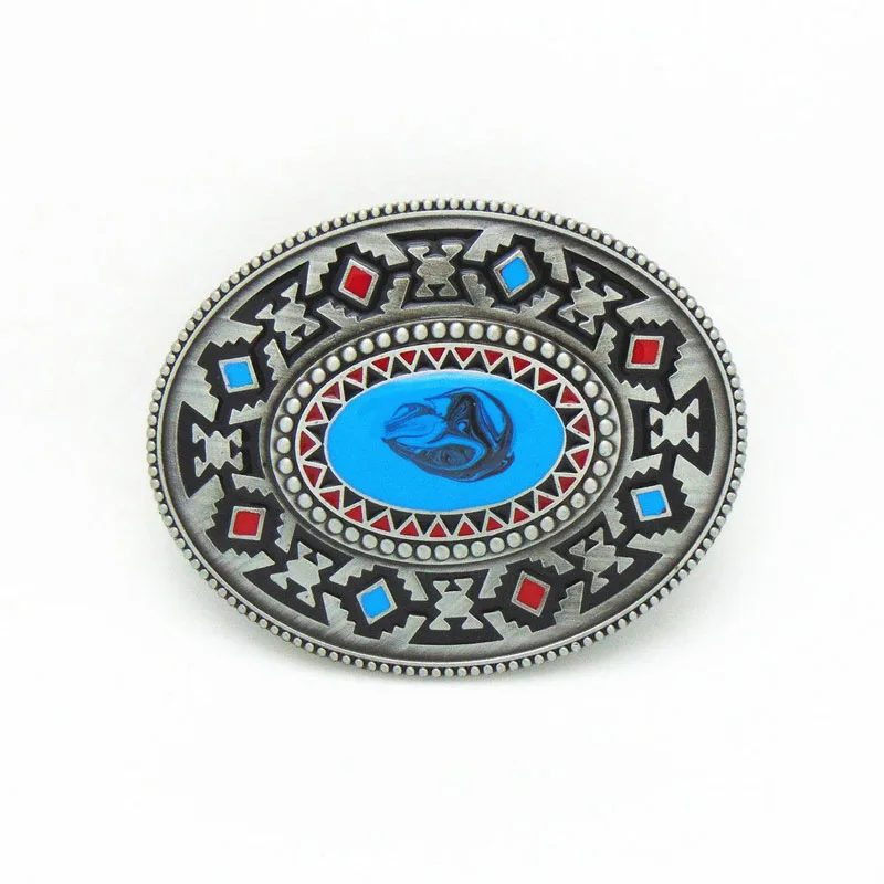 

T-DISOM New Arrival Women Stone Belt Buckle Western Nice Quality Brass Belt Buckle Suitable For 4cm Width Belt Drop shipping