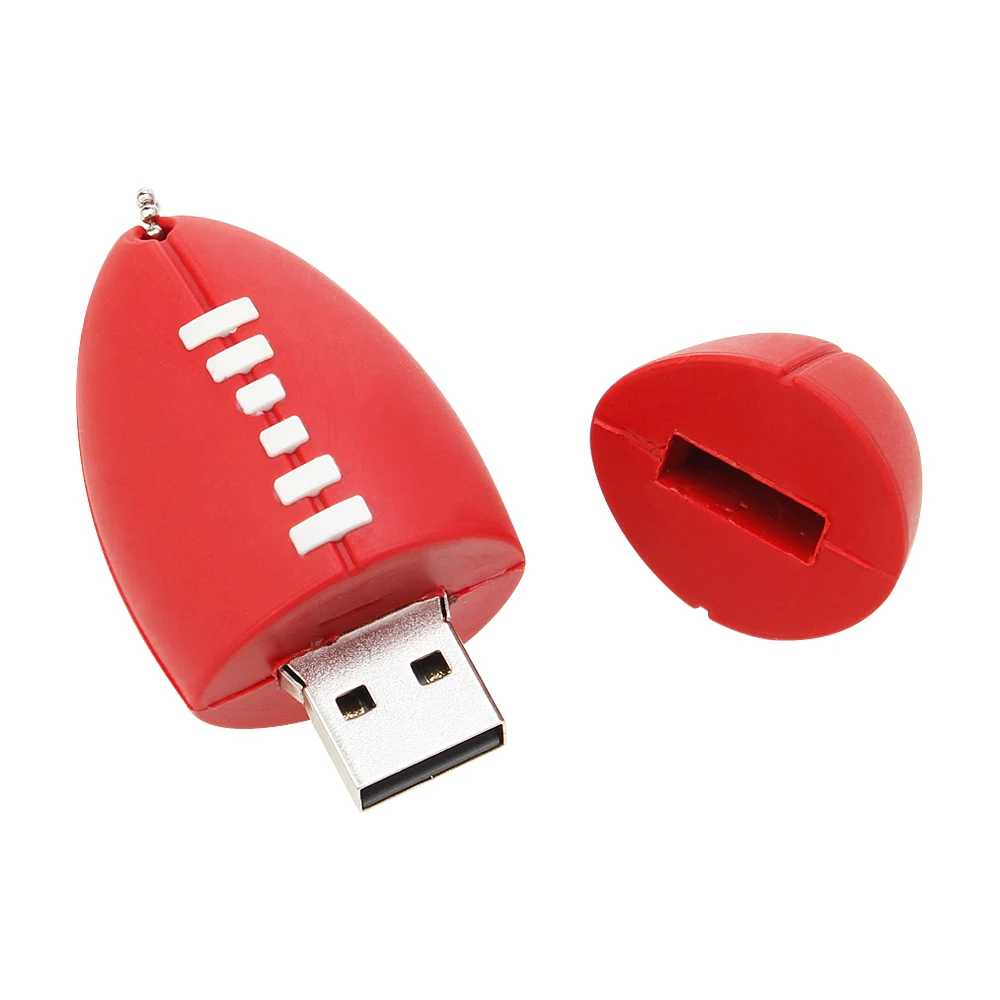 Новый Usb флэш-накопитель 16 GB баскетбол и спортивная Силиконовая ручка Drive 128 GB 64 GB 32 GB 8 GB 4G флешки Портативный Memory Stick подарок