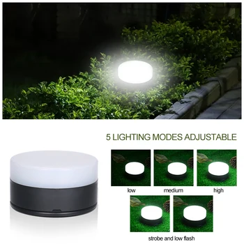 

Portable LED Camping Light Tent Hanging Flashlight 5 Lighting Modes Mini Emergency Lantern Night Lamp for Outdoor Hiking Camping