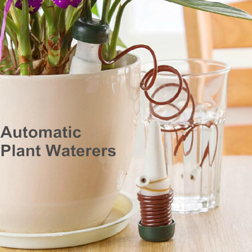 

Automatic Plant Waterers spike for Houseplant Automatic Watering Tool Indoor Auto Drip Irrigation Watering System