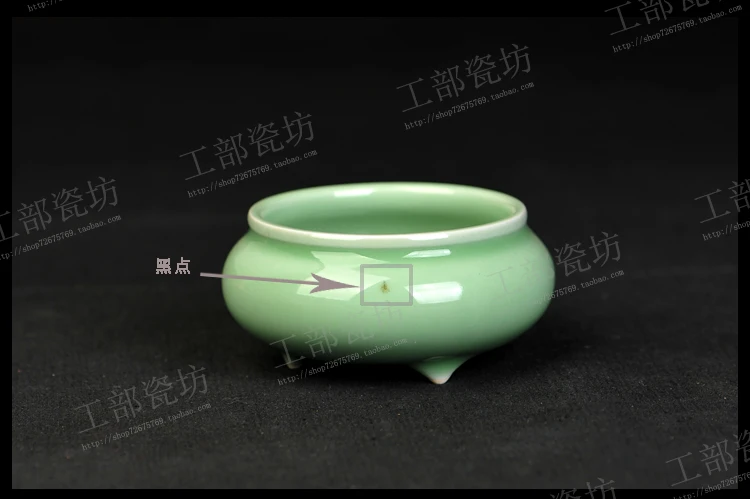 Longquan celadon ароматерапевтическая печь, керамическая медная крышка, ладан для печи, держатель для благовоний, медный santalwood, благовония в катушке